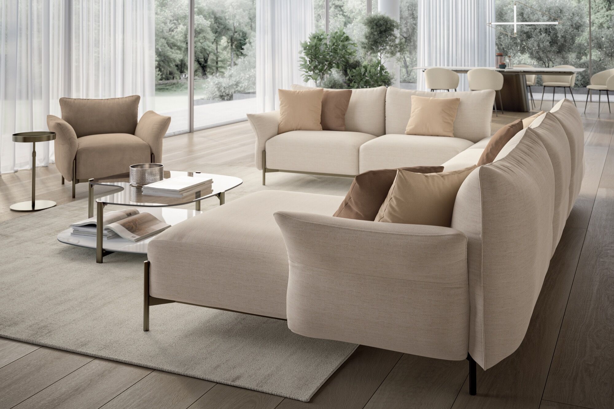 Bontempi Casa – Modular Sofa Victor
