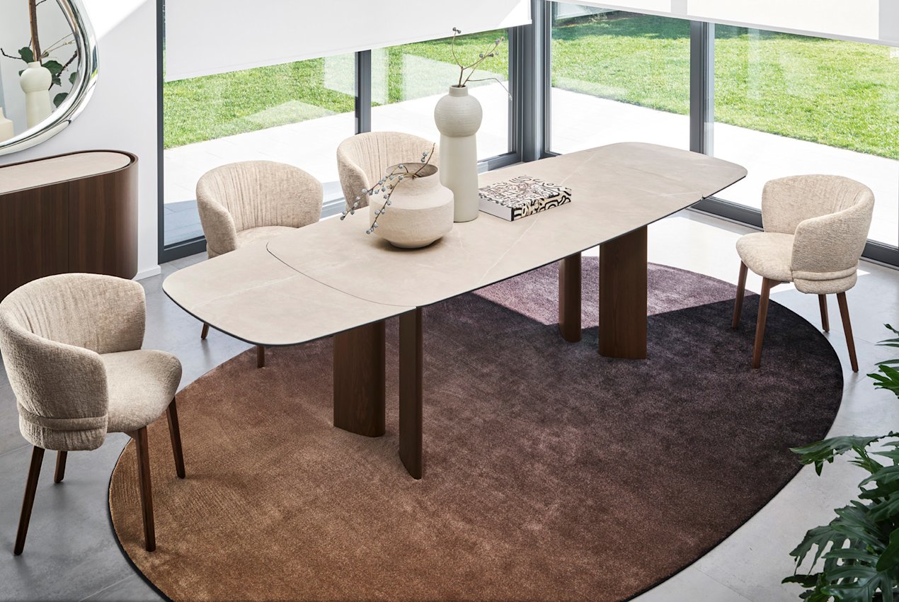 Calligaris – Extendable Table CS4156-S-165 Sandy